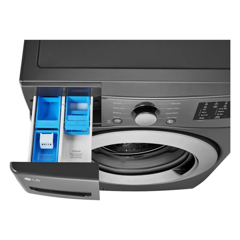 5.0 cu. ft. Stackable Front Load Washer in Middle Black O93427