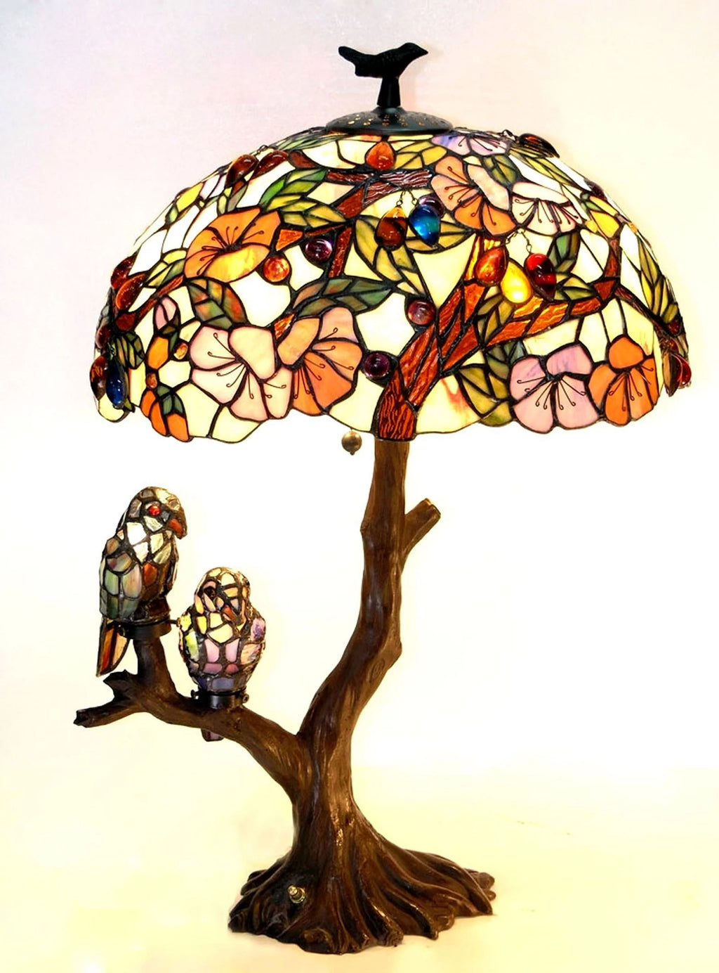 4 Light Table Lamp with 19" Shade A638