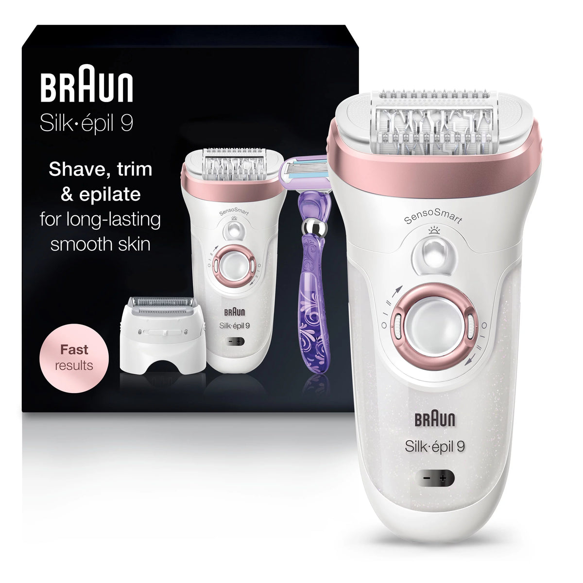White/Bronze Epilator H8198