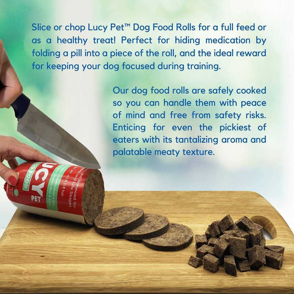 Beef Dog Food Roll V5966