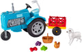 Farm Tractor and Wagon with Animals Y2955