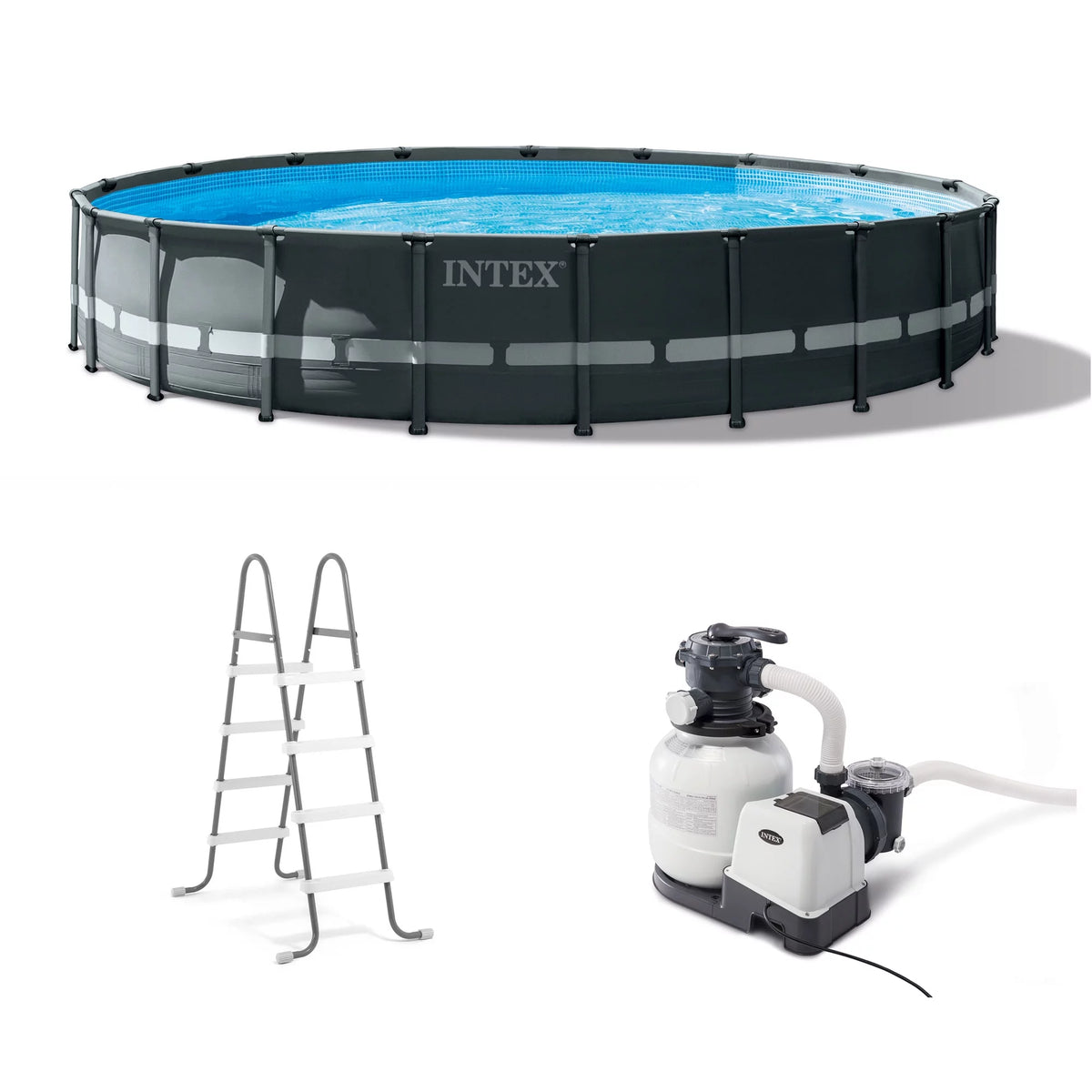 Round Above Ground Swimming Pool Set X60477