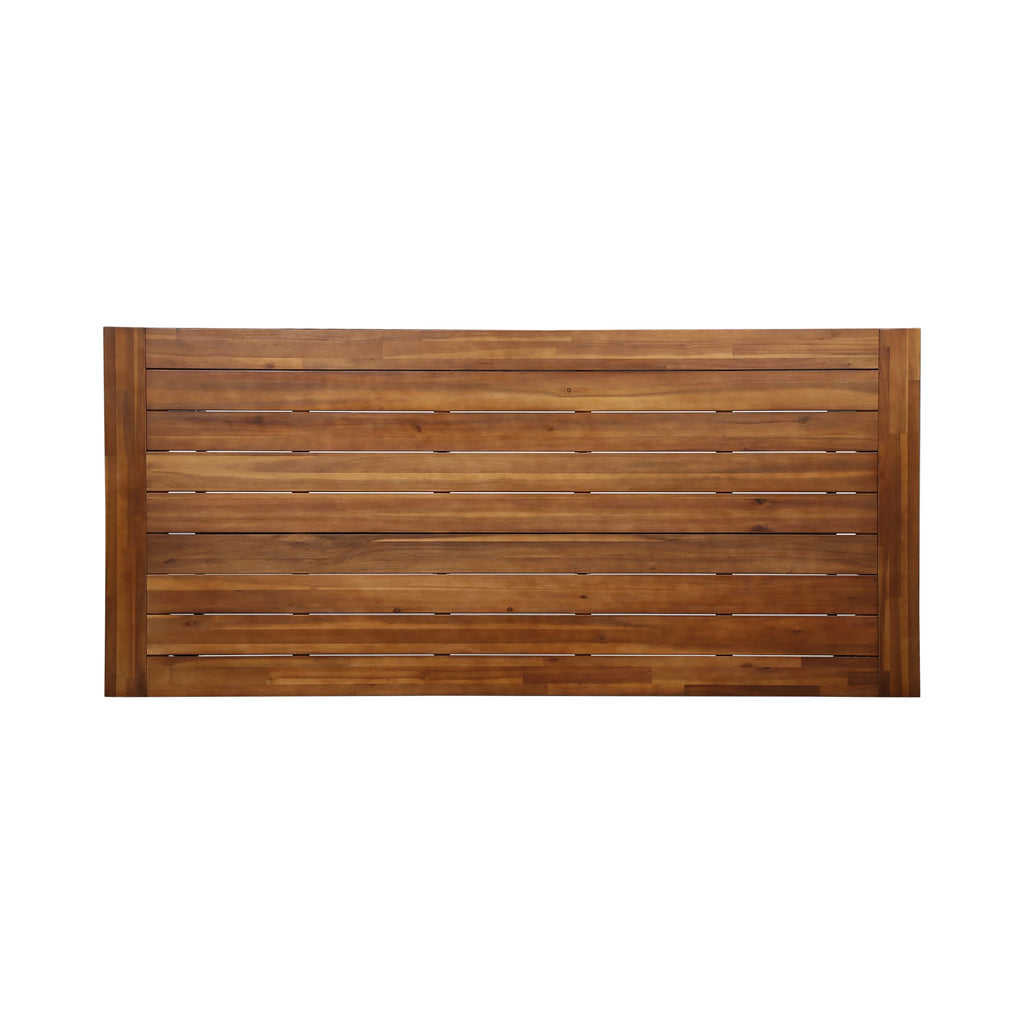 Outdoor Eight-Seater Wooden Dining Table D364