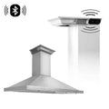 48 in. 400 CFM Ducted Wall Mount Range Hood in Stainless Steel I250590