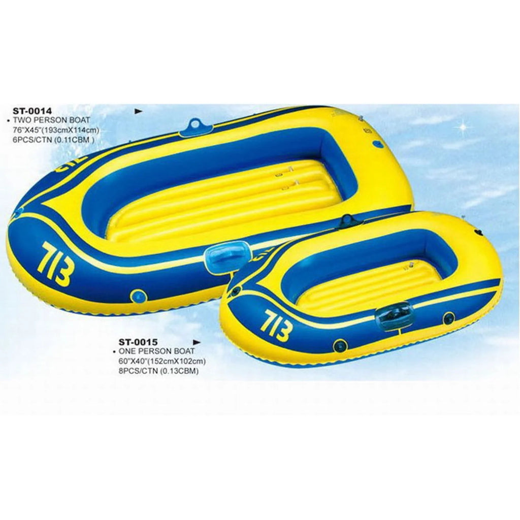 Double Kayak Inflatable Raft with Foot Pump Paddle Repair Kit D56300