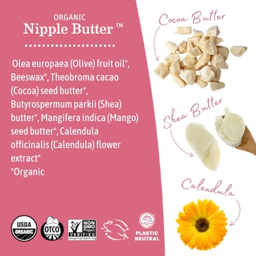 Organic Nipple Butter Nipple Cream 2-Fluid Ounce C283935