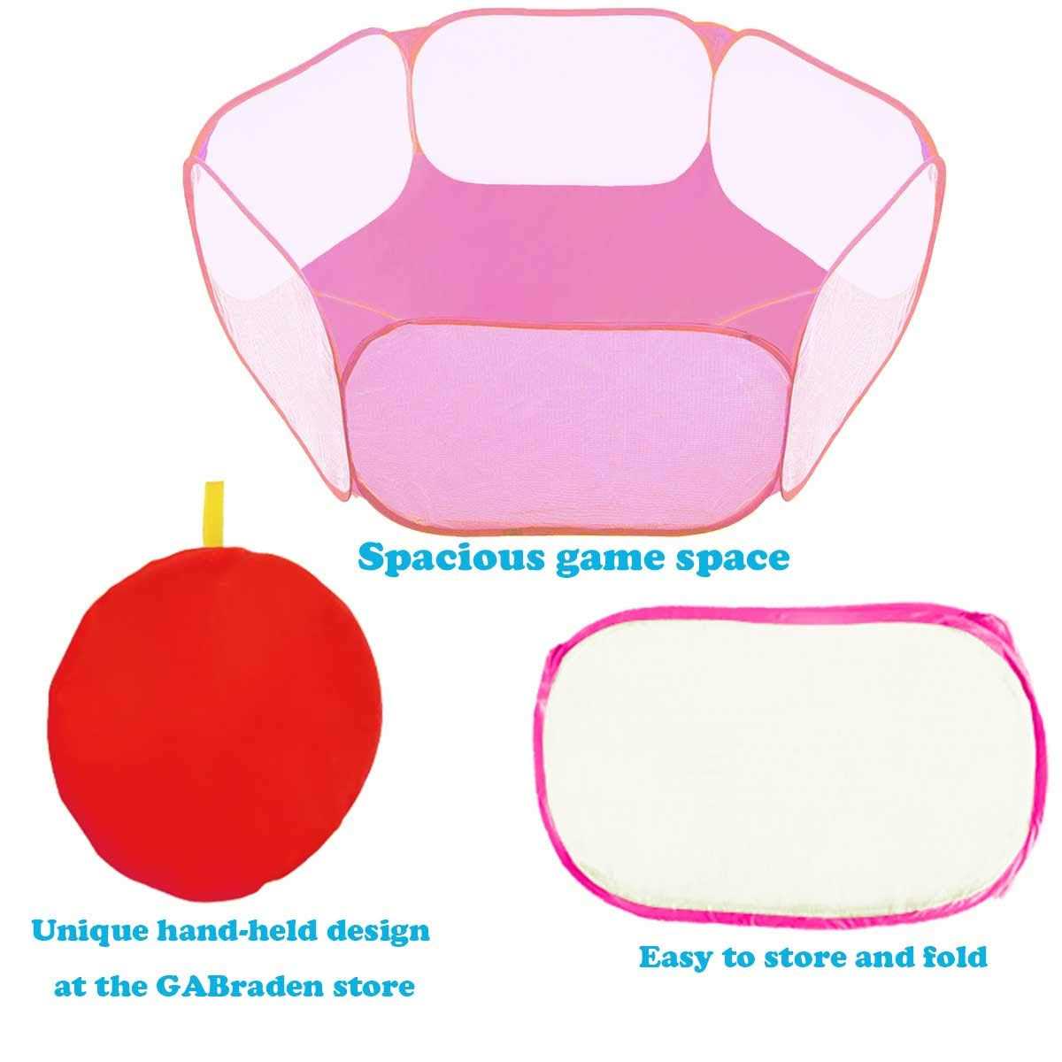 Breathable Transparent Pet Playpen Pop Open Outdoor/Indoor Exercise Fence U4646