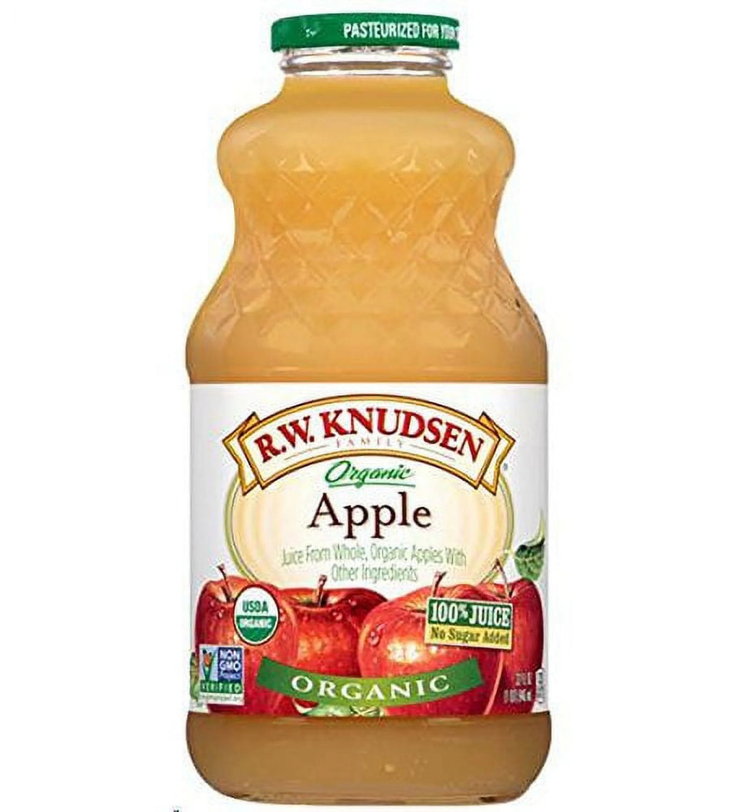 Organic Apple Juice 32 fl oz Pack of 4 M760686