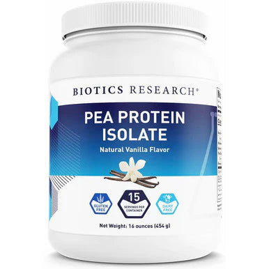 Pea Protein Isolate Natural Vanilla Flavor 22oz (625g) D7491
