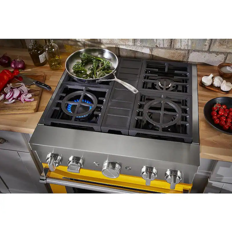 4.1 cu. ft. Dual Fuel Freestanding Smart Range with 4-Burners L13375