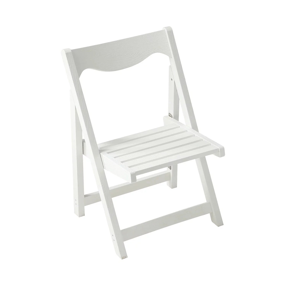 Foldable Small Table and Chair Set with 2 Chairs White I5516