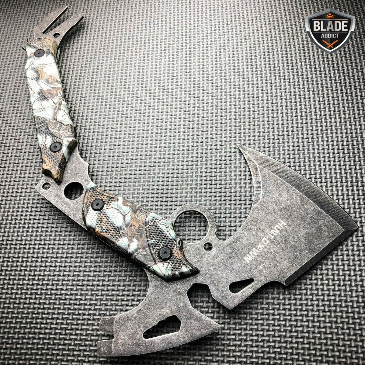 13" Stonewash Survival Tomahawk Axe G417452