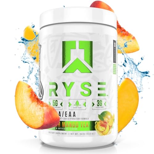 BCAA+EAA 30 Servings Peach Mango Tea A960260