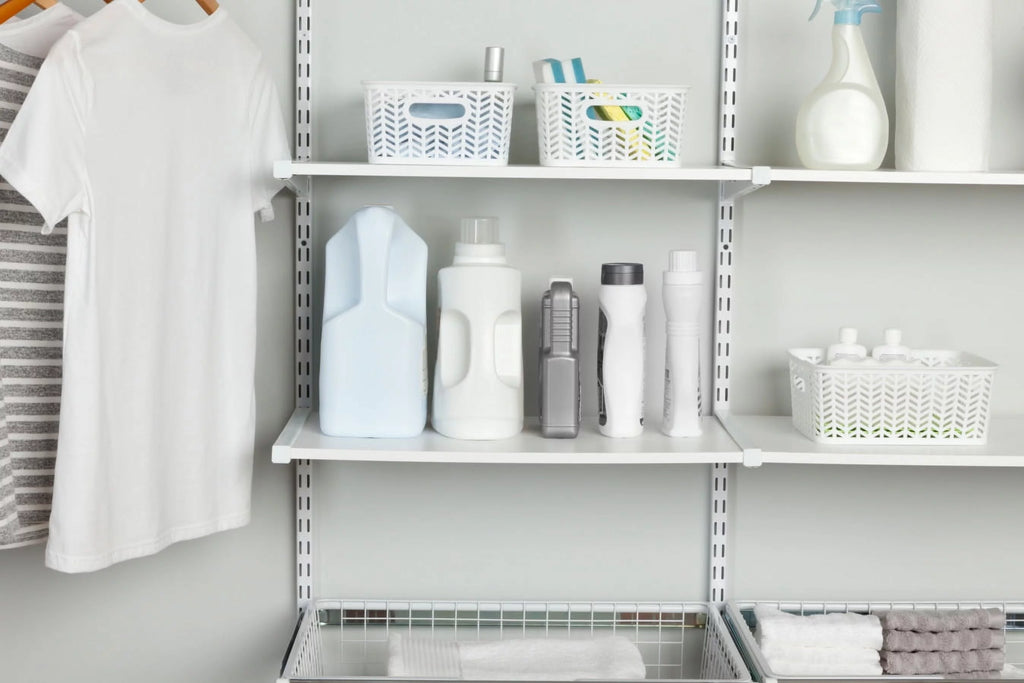 White Hanging Wire Shelf F456456