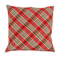 Square Plaid Pillow G493802