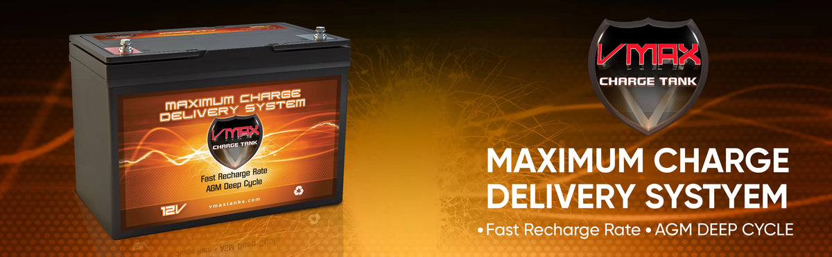 12V 100Ah AGM Deep Cycle Battery W954
