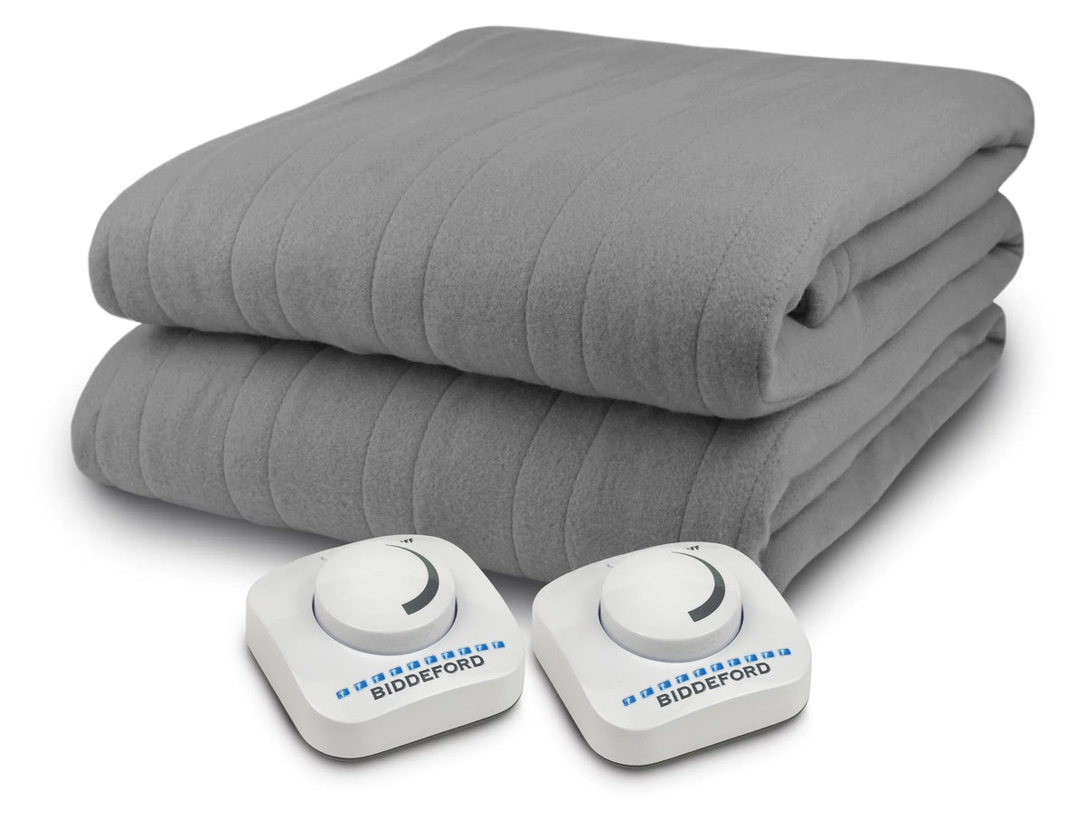 Heated Electric Blanket Slate Grey E2910