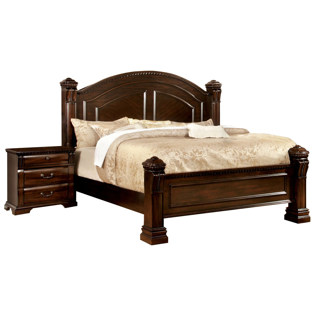Solid Wood 2-Piece Bedroom Set O661014