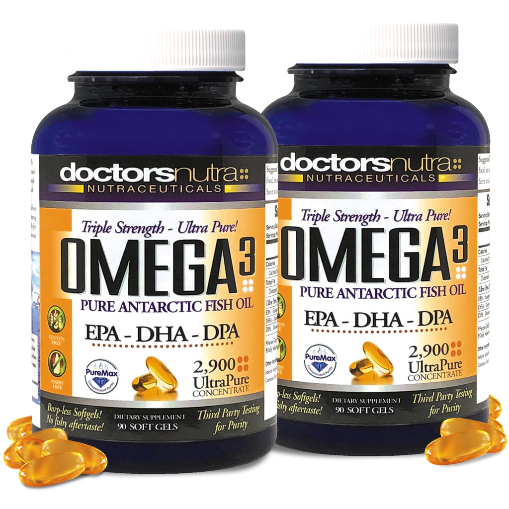 Natural Wild Omega 3 DPA Fish Oil Supplement 2,900 Milligrams Soft-Gels Q5321