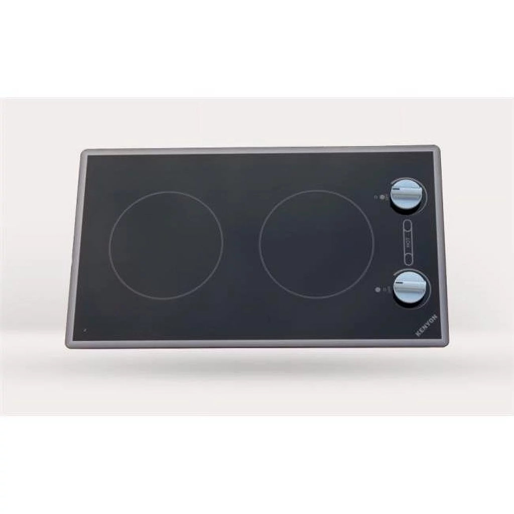 2-burner Cooktop, black with analog control L563632