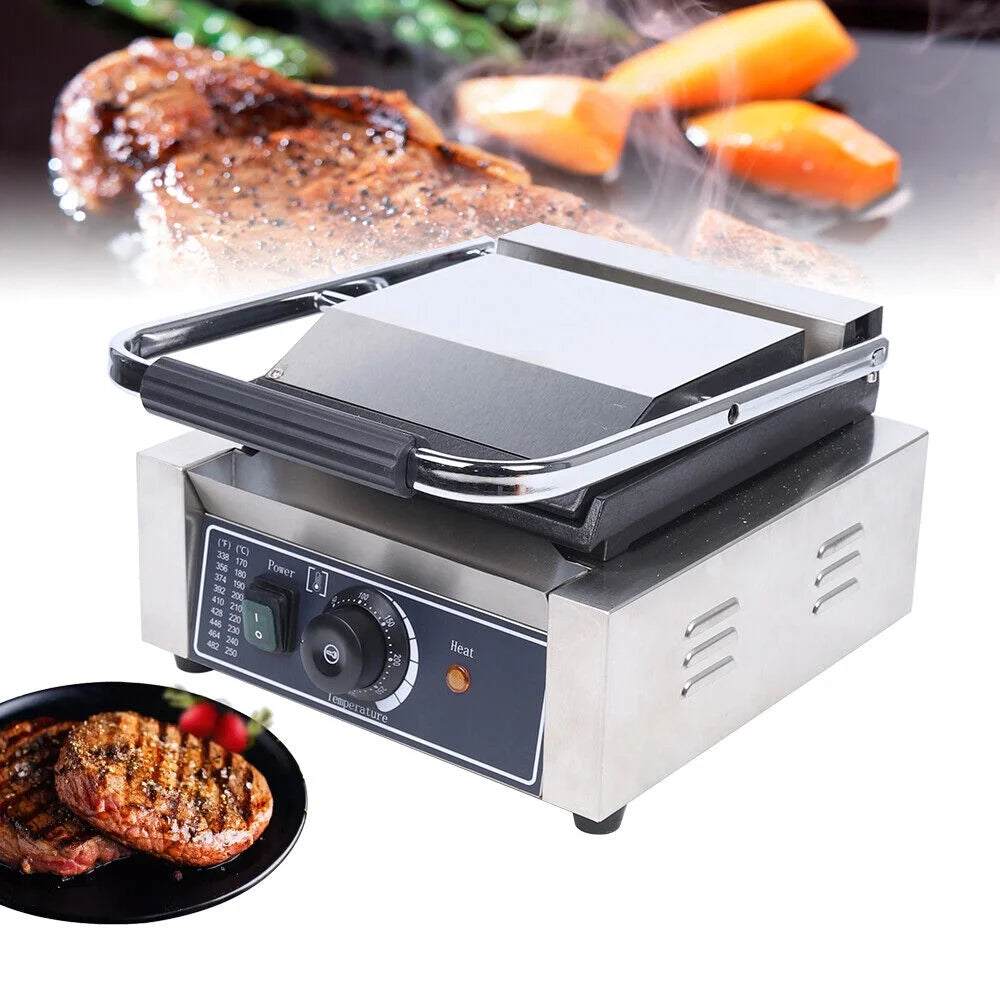 Panini Press Grill Griddle Plate K130