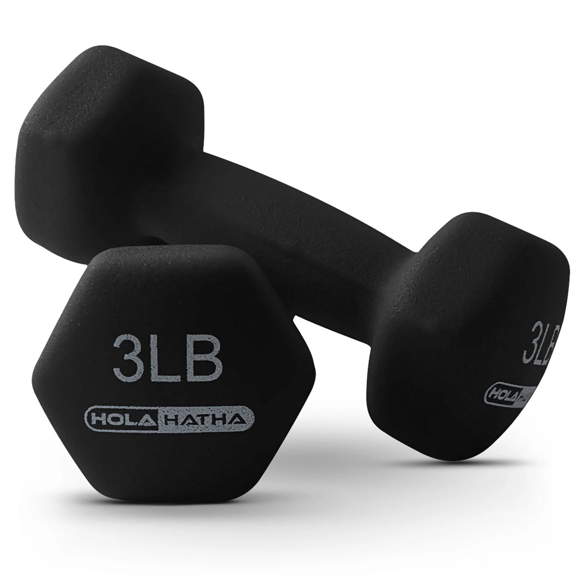 3, 5, and 8 Pound Dumbbell Hand Weight Set with Storage Rack, Black B449