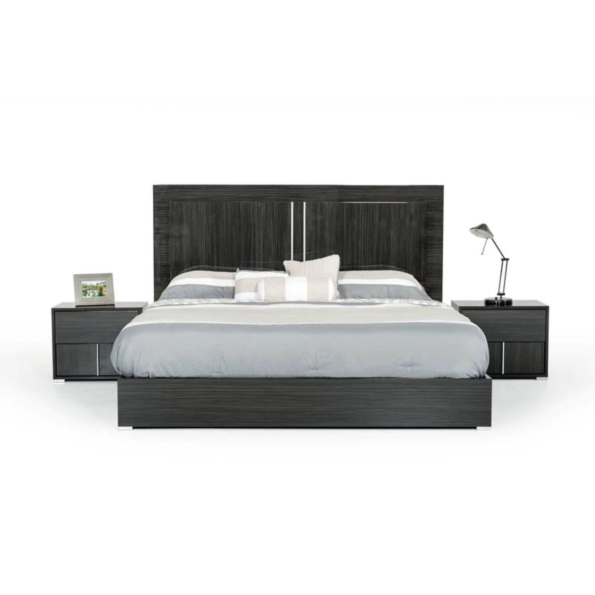Grey Nightstand Q82257