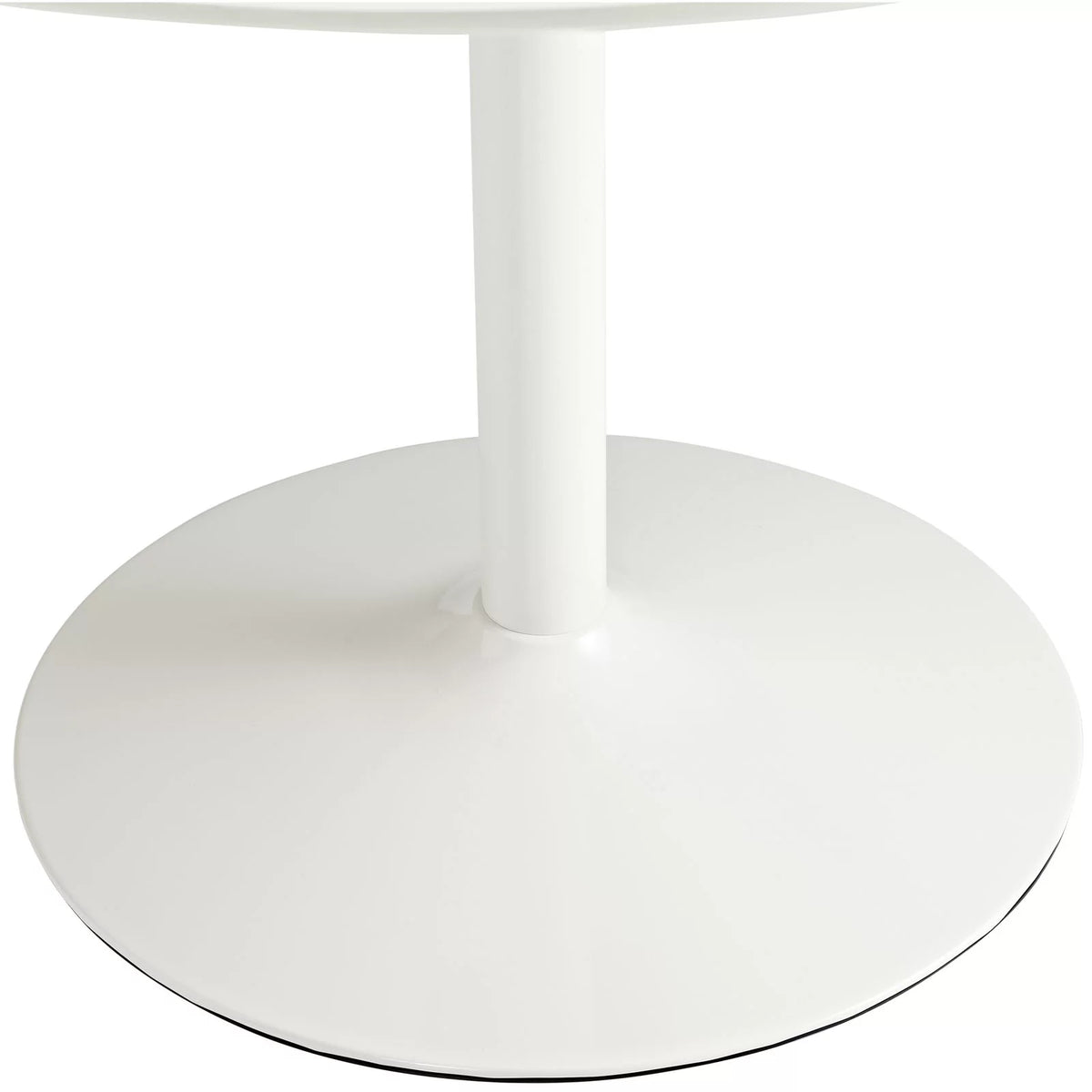 Round Wood Dining Table in White Q827