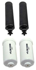 Black Replacement Filters Fluoride Combo Pack U9330