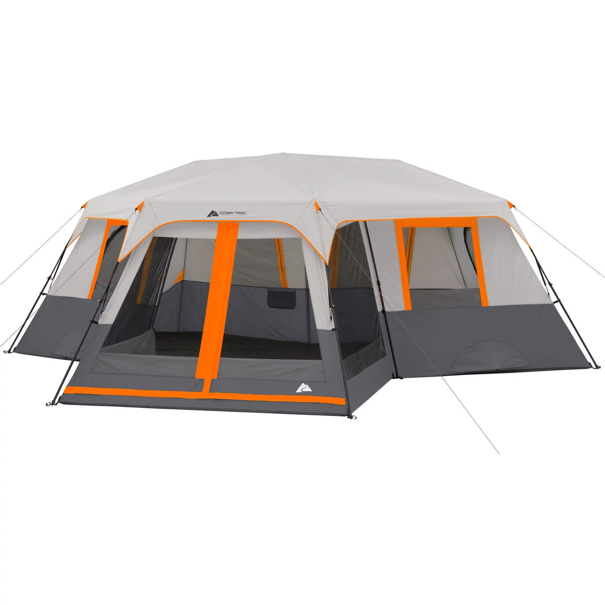 12-Person 3-Room Instant Cabin Tent with Screen Room A307579