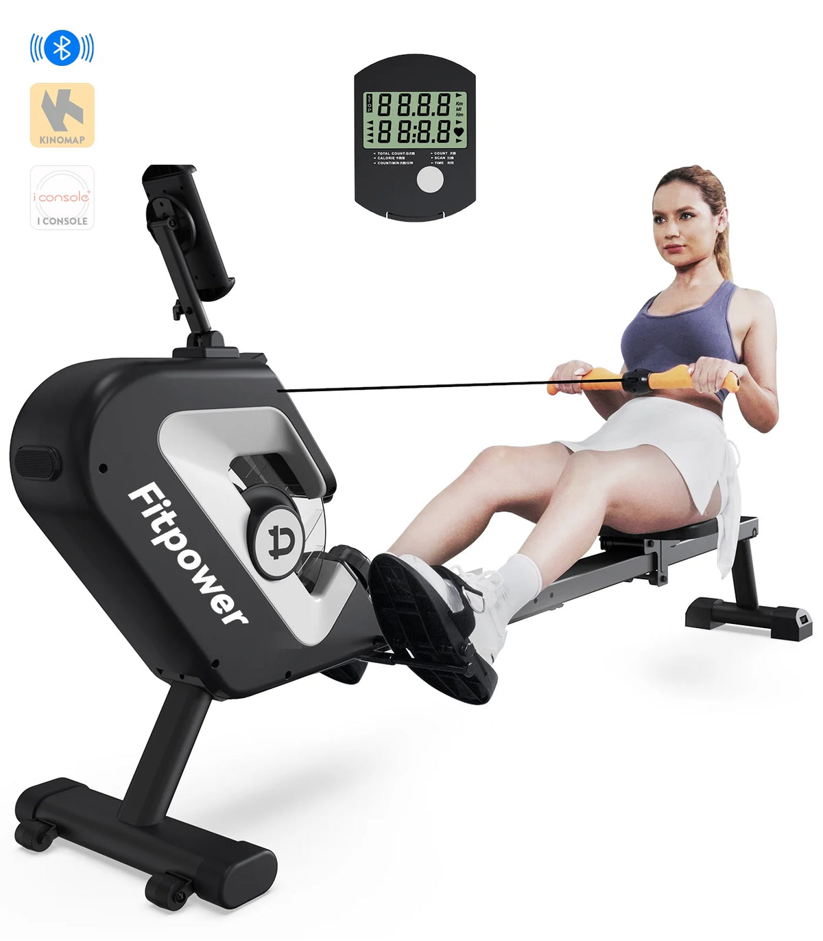 Portable Rowing Machine with 350 LB Capacity D139389