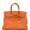 Orange Togo Leather Handbag A172144