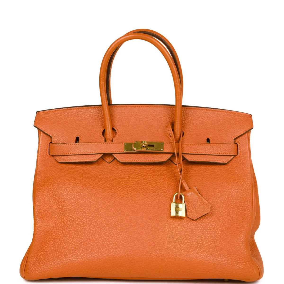 Orange Togo Leather Handbag A172144