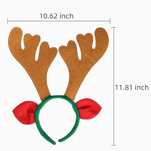 24Pcs Christmas Reindeer Antlers Headband N228946