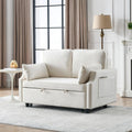 Velvet Convertible Sleeper Sofa with Pull Out Bed F670