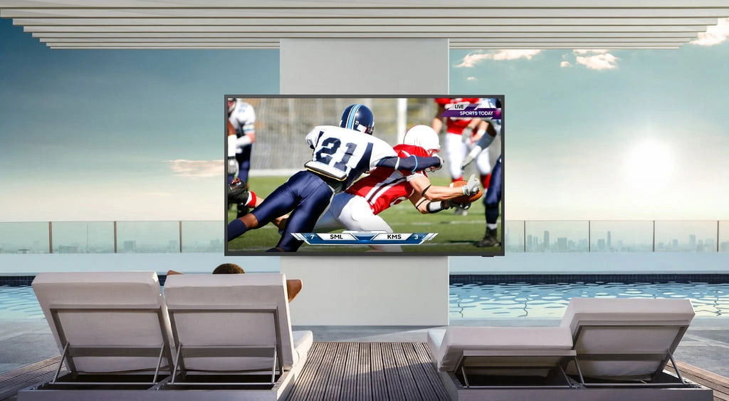 55 Class Outdoor QLED 4K Smart TV W896