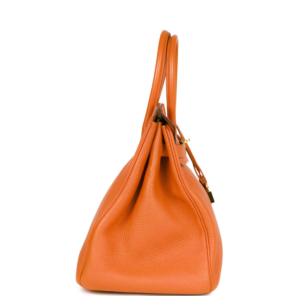 Orange Togo Leather Handbag A172144