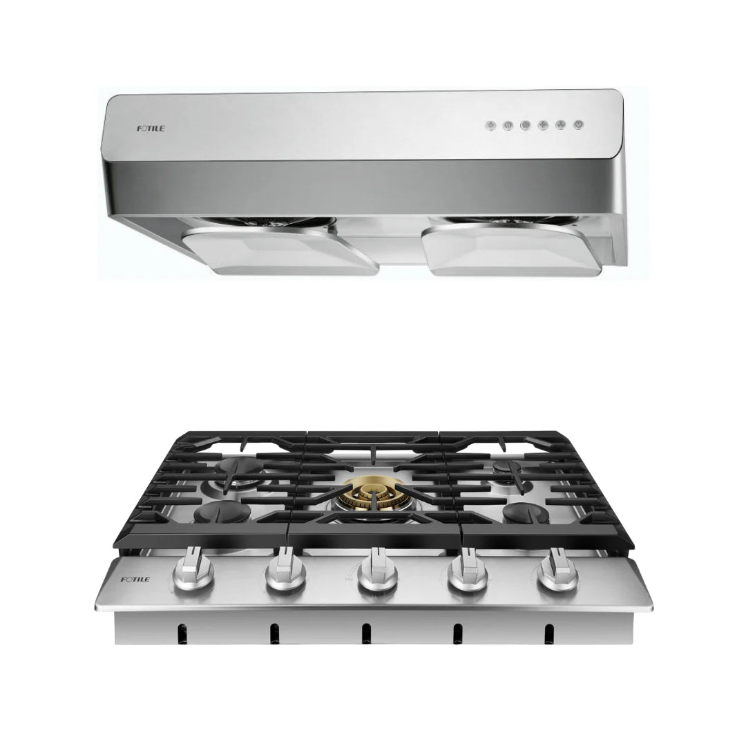 30 Inch Cooktop and Under Cabinet Range Hood Y1790
