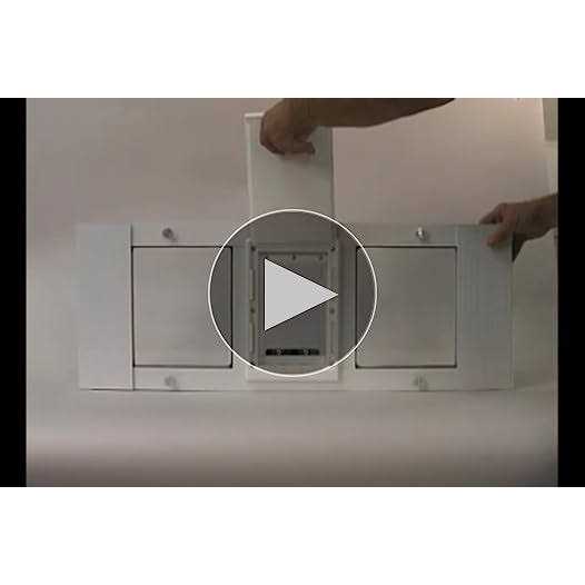 Aluminum Sash Cat Flap Pet Door G807363
